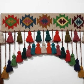 آویز گلیمی سنتی مدل گلیم طرح ساز