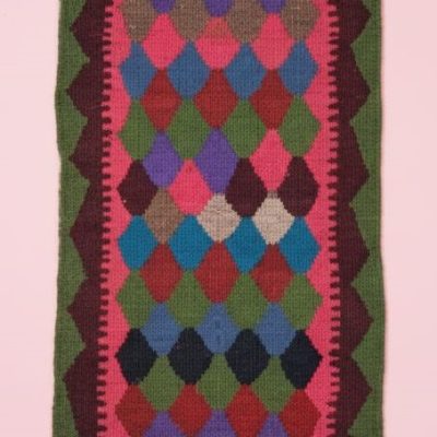 گلیم پشمی پادری ۱در۶۰ دستبافت کد۹۵۲