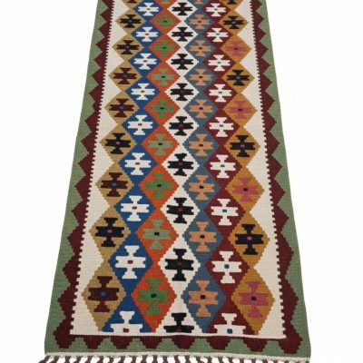 گلیم دستبافت ۱۰۰*۲۰۰