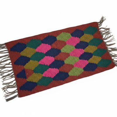 گلیم دستبافت۵۰*۱۰۰ کد۶۰۹