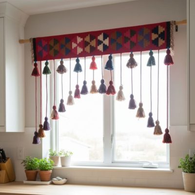 پرده سنتی طرح برکت یک متری کد ۱۹۴